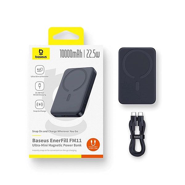 Powerbank Baseus EnerFill FM11 Ultra-Mini 10000mAh 22,5W kompatybilny
