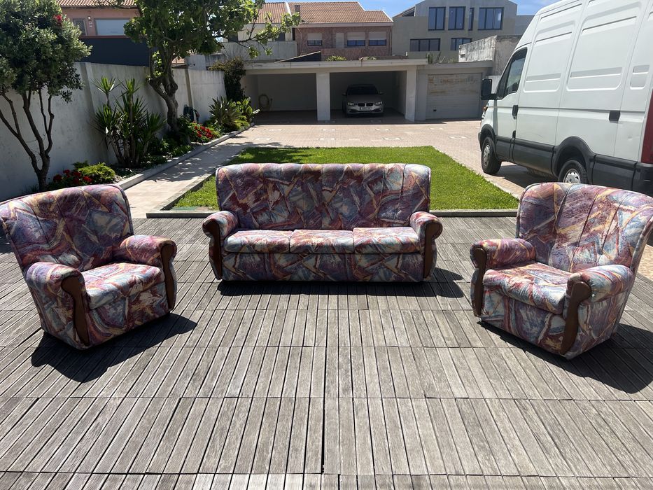 Conjunto de 3 sofas