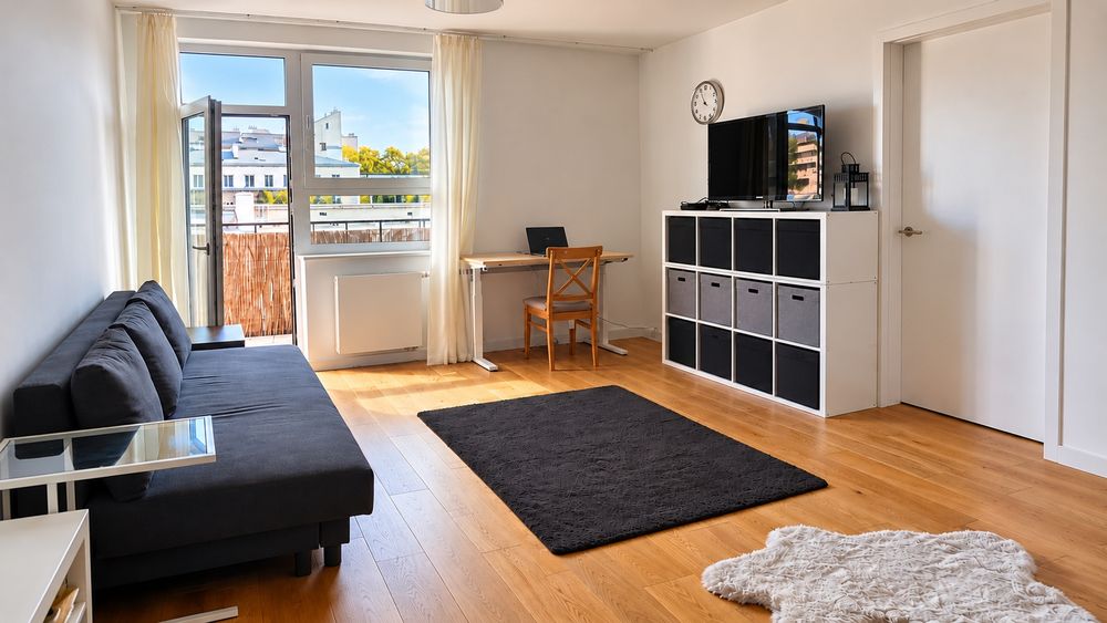 2 pokoje 46,3 m² | Śródmieście Centrum | 2 balkony | 5 min Dworzec Centralny | nowy budynek 2025