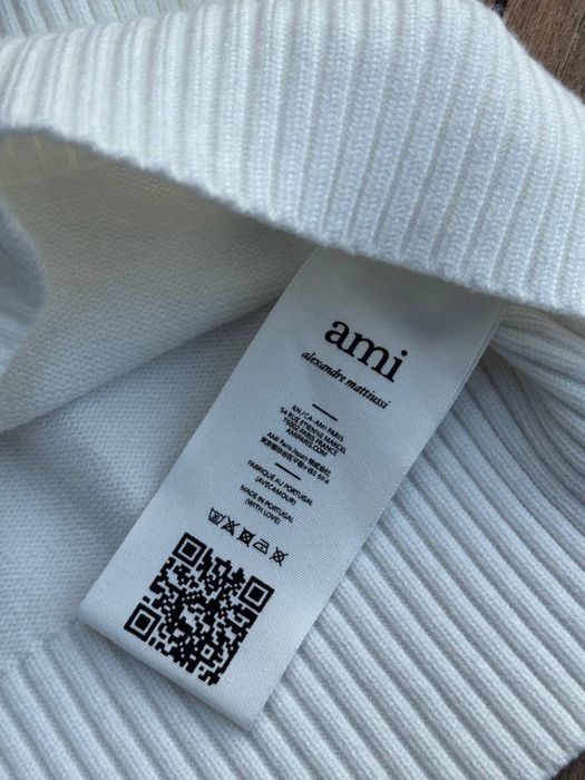 ‼️АКЦІЯ‼️Стильний світер AMI (Ami Paris) чорний та білий