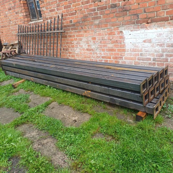 Słupy stalowe 4m konstrukcja stalowa