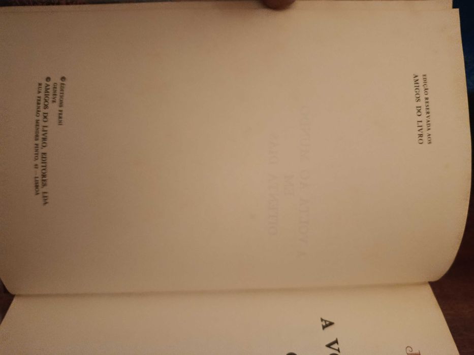 Júlio Verne - A Volta ao Mundo em 80 Dias (Ed. Luxo)