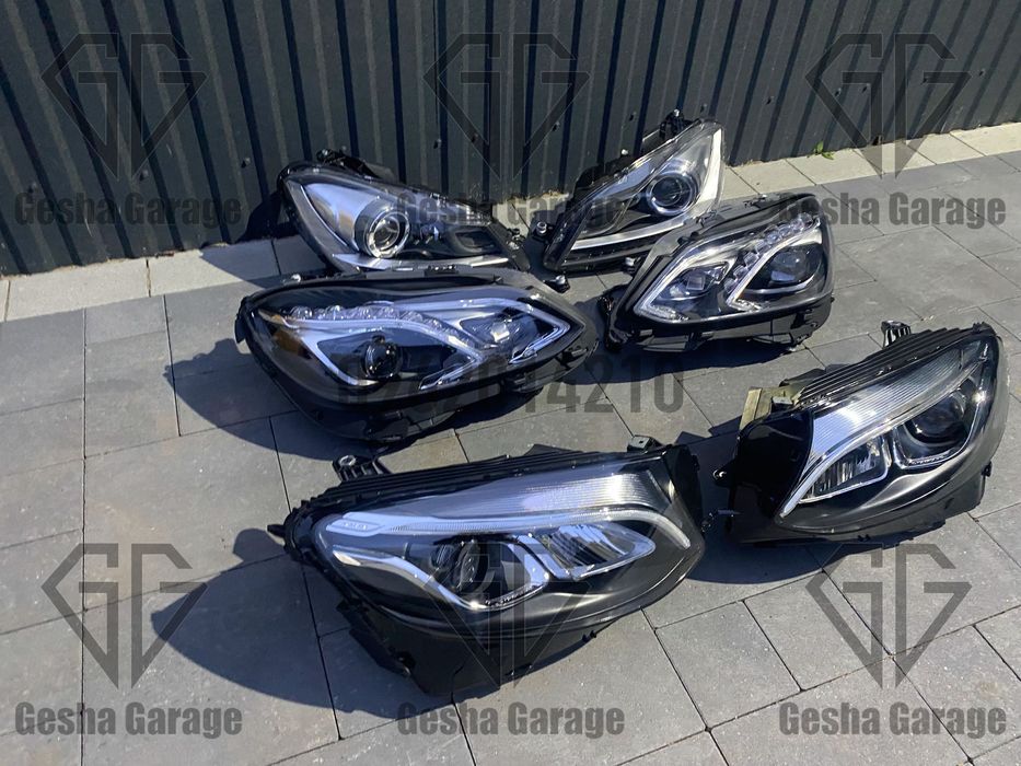 Наличие Фары фари w156w166w292w177w204w253w117w213w222w447 led xenon