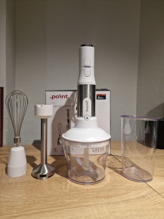 Занурювальний (ручний) блендер від бренду Point. Позначка «4 in 1»