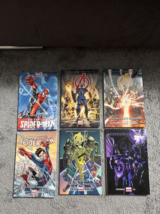Avengers Hickman Tom 1-4 + Superior Spider-Man + The Amazing Spider-Man