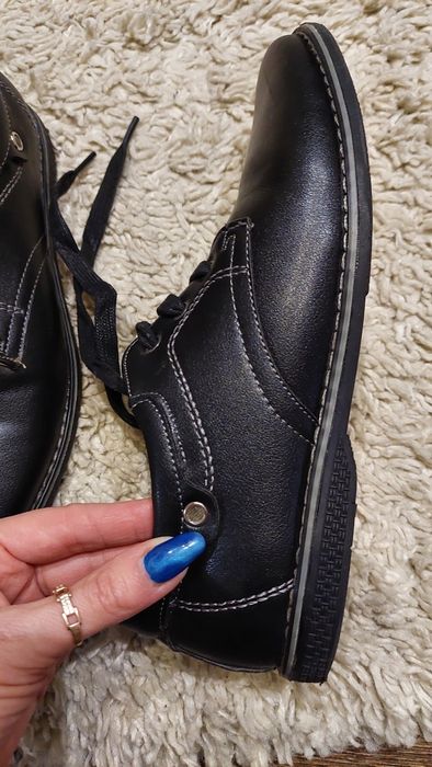 Туфли  кожанные.