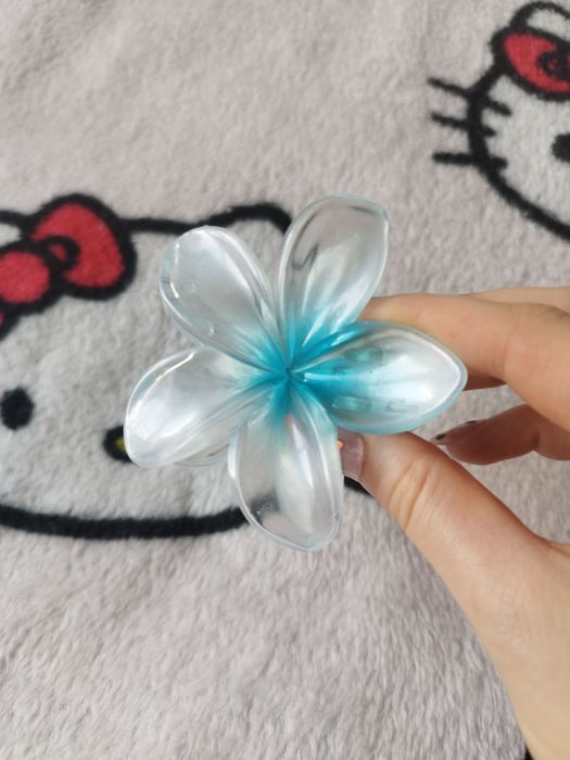 Spinka do włosów Summertime flower blue