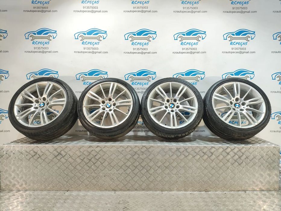 JANTES ORIGINAIS BMW SERIE 3 E92 COUPE PACK M STYLE 193M 18 POLEGADAS 8J 8,5J ET34 ET37 5X120