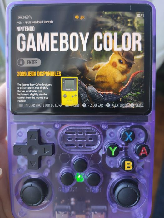 R36S Roxa + Bolsa (Nova)