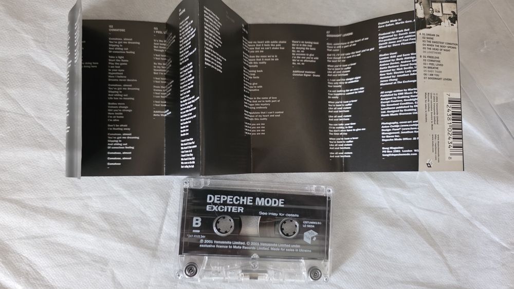Depeche Mode – Exciter касета