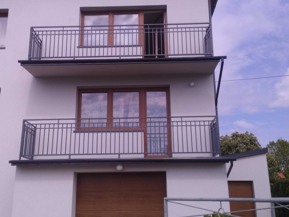 Balustrada balkonowa taras schody unikalna każdy kolor na wymiar dowóz