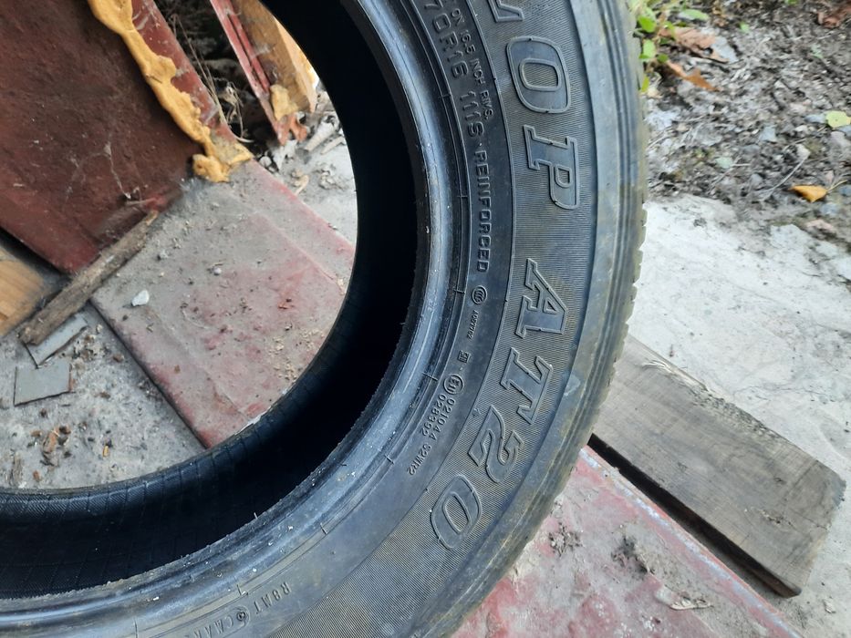 Продам резину 245/70  R16 DUNLUP AT 20 GRANDTREK