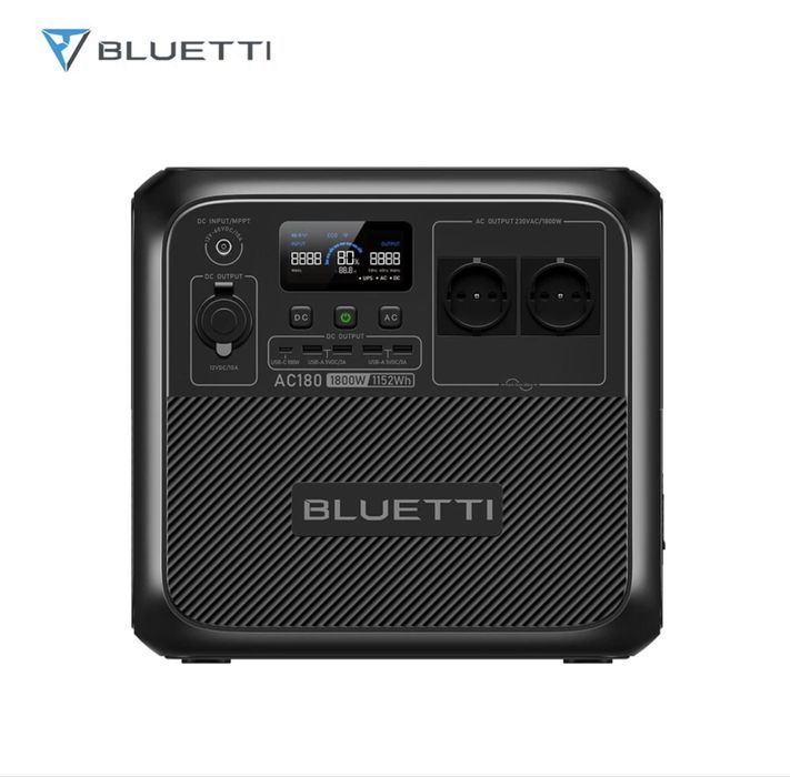 Зарядна станція BLUETTI AC180 (1152 Вт·год / 1800 Вт)