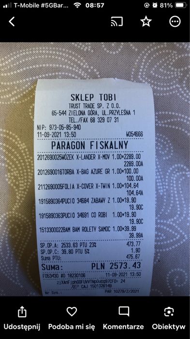 Wózek spacerowy X-Lander X-Move