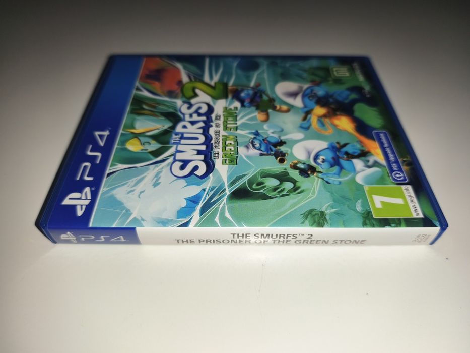 Gra Ps4 The SMURFS 2 WIĘZIEŃ ZIELONEGO KAMIENIA gry PlayStation 4 Smerfy Minecraft Lego Crash Spyro Sonic Rayman