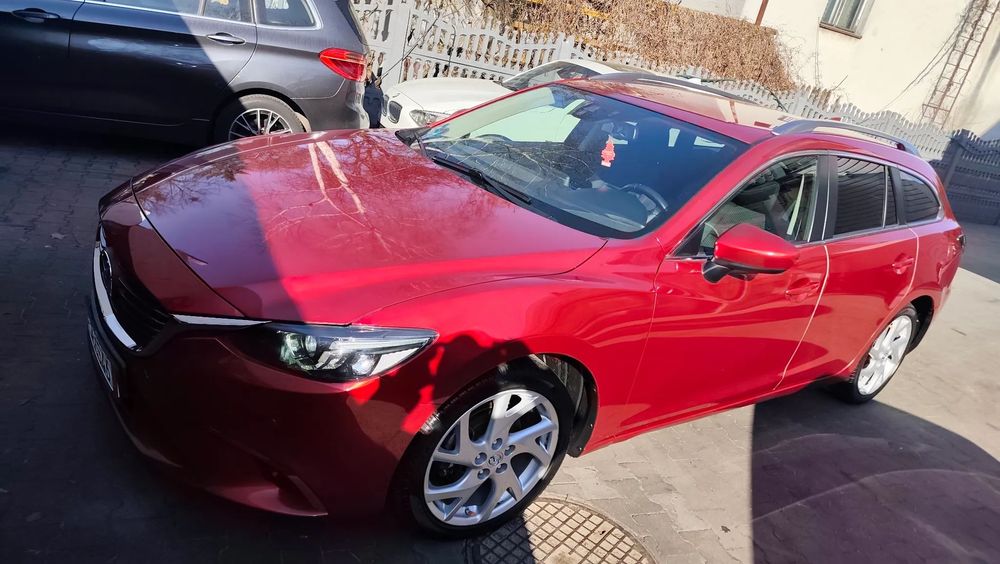 Mazda 6 Piękna 6 2.2d 150km Po Lifcie NAVI Xseno LED Climatrnic Super Stan!