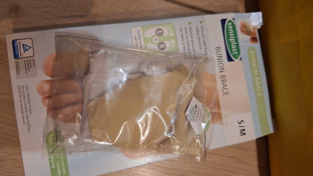 Ochraniacz na haluksa, poduszka wkład na paluch koślawy żelowa