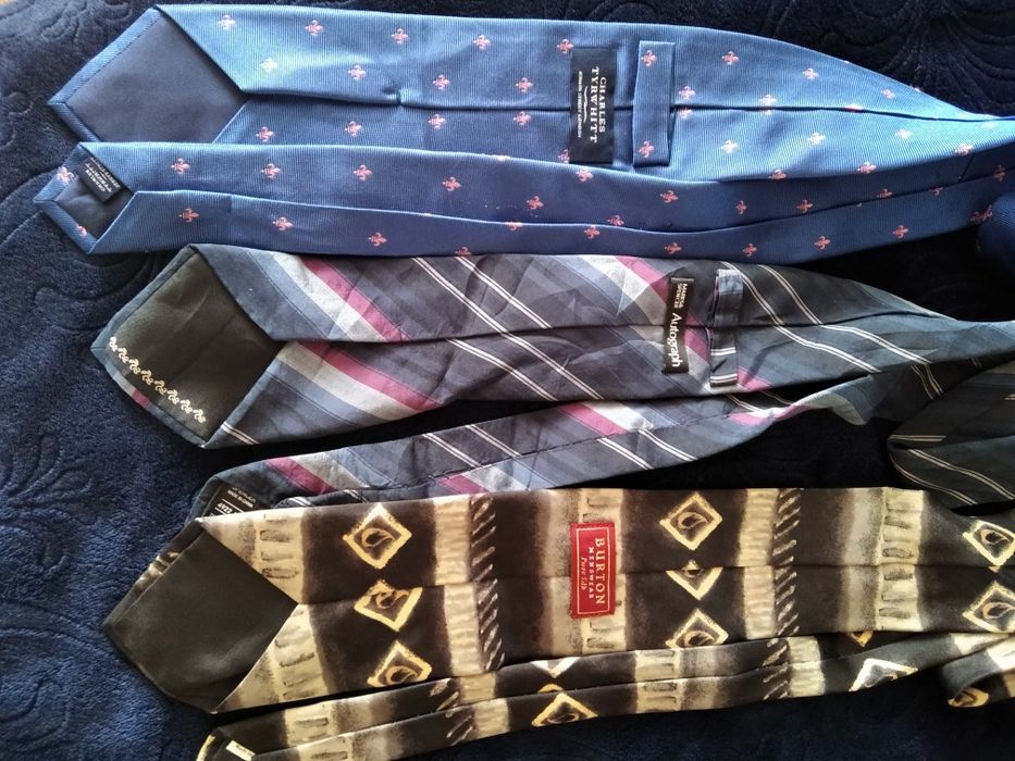 Autograph Шовкова краватка галстук шелк шолк чоловіча