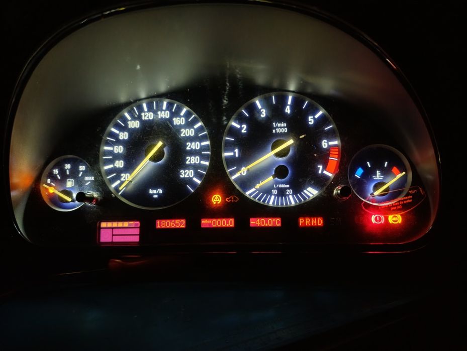 Quadrante BMW série 5 e39 M  X5 e53 320km/h