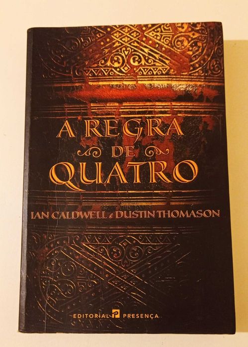 A Regra de Quatro de Dustin Thomason  (portes incluídos)