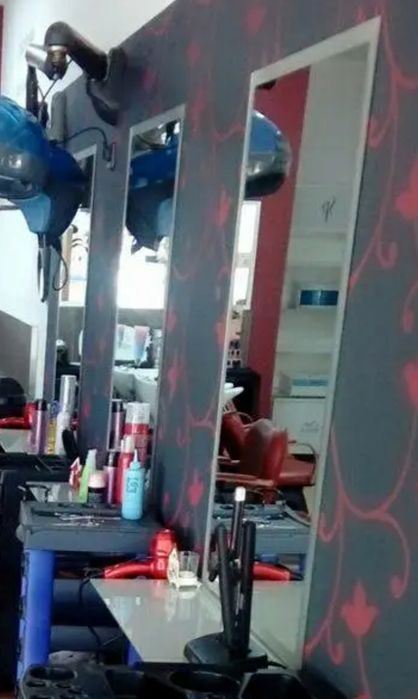 Bancadas de salão de cabeleireiro