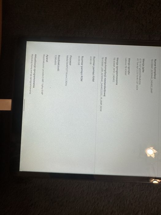 Tablet lenovo M10 HD
