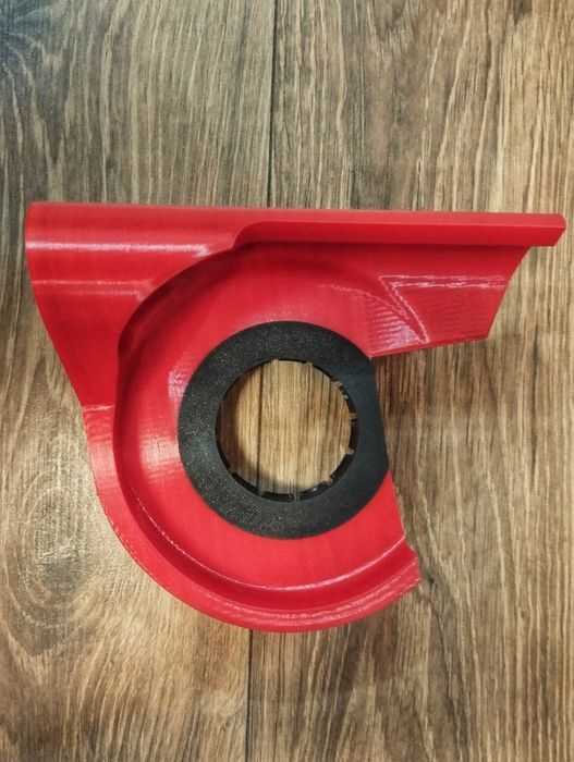 Пылеотвод пиловідвід кожух для черепашек 100мм на болгарку УШМ