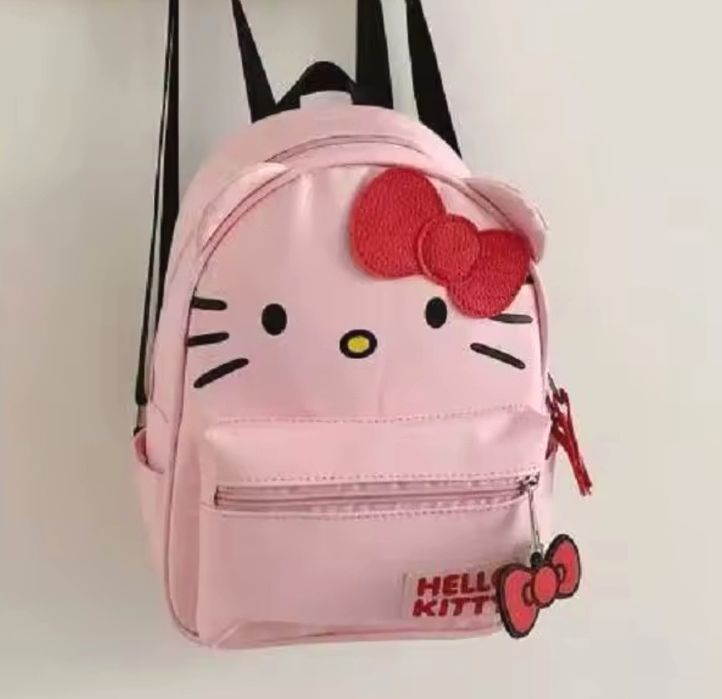 Plecak plecaczek  dziewczynki Hello kitty różowy na wycieczkę kolonię