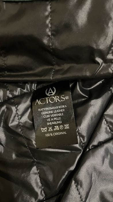 Жіноча шкіряна куртка косуха ACTORS натуральна шкіра Туреччина xs-s