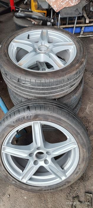 Felgi 5*110 R17 opony Goodyear