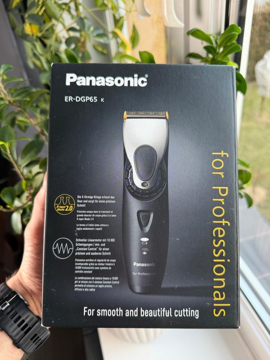 Panasonic ER-GP65 Maszynka do włosów czarna TOMI-TECH