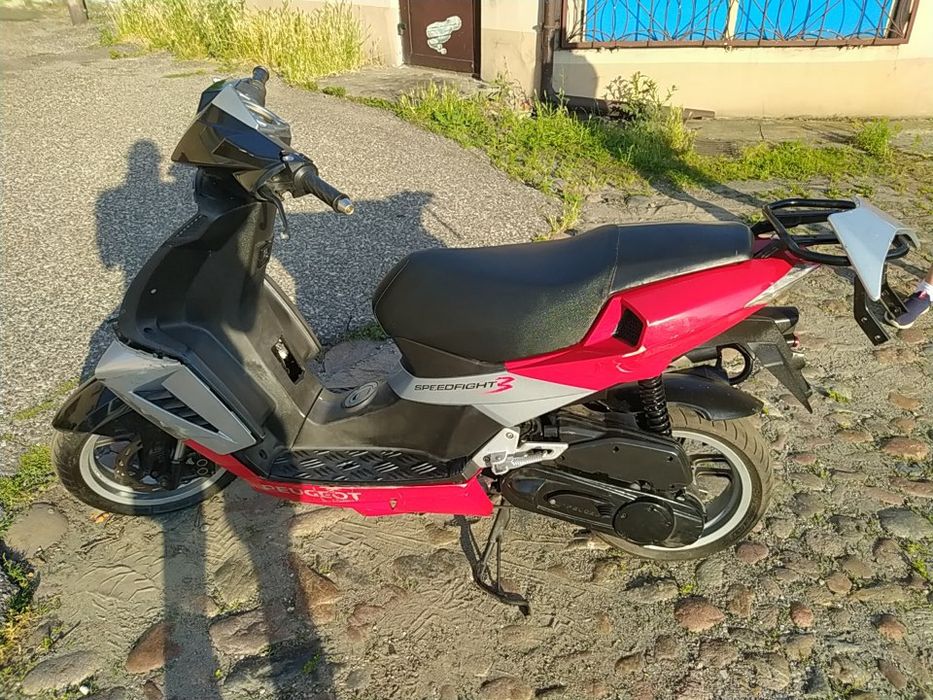 Peugeot Speedfight3 Rama owiewki licznik lampy sprzegło wariator