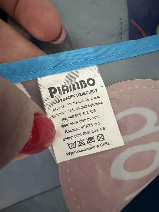 Fartuszek śliniak Piambo