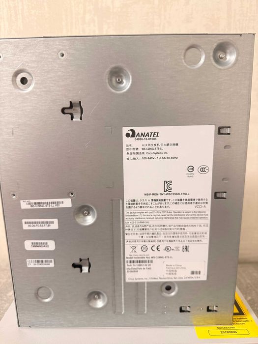 Комутатор Cisco Catalyst WS-C2960L-8TS-LL  гот/безгот розрахунок