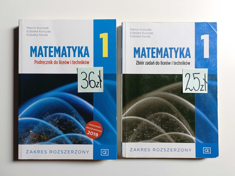 Matematyka 1 - wydawnictwo Pazdro, zakres rozszerzony