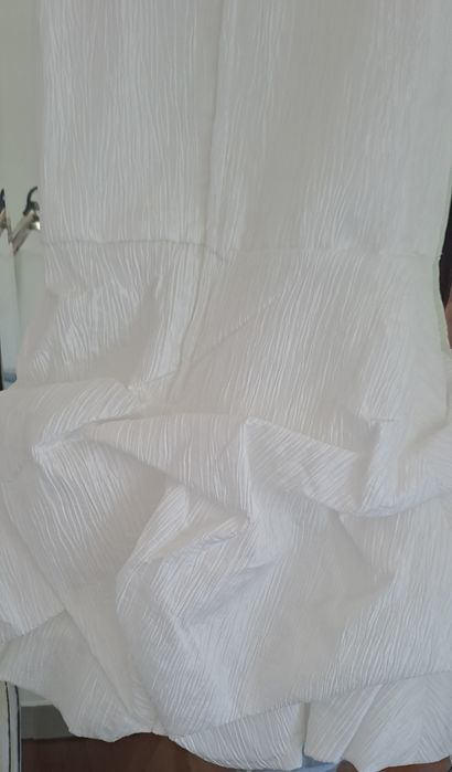 Vestido Cerimónia 5 Anos em Tafetá Enrrugado