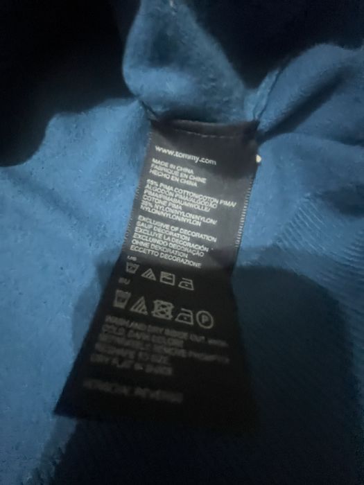 Bluzka sweterkowa z dekoltem w serek, Tommy Hilfiger