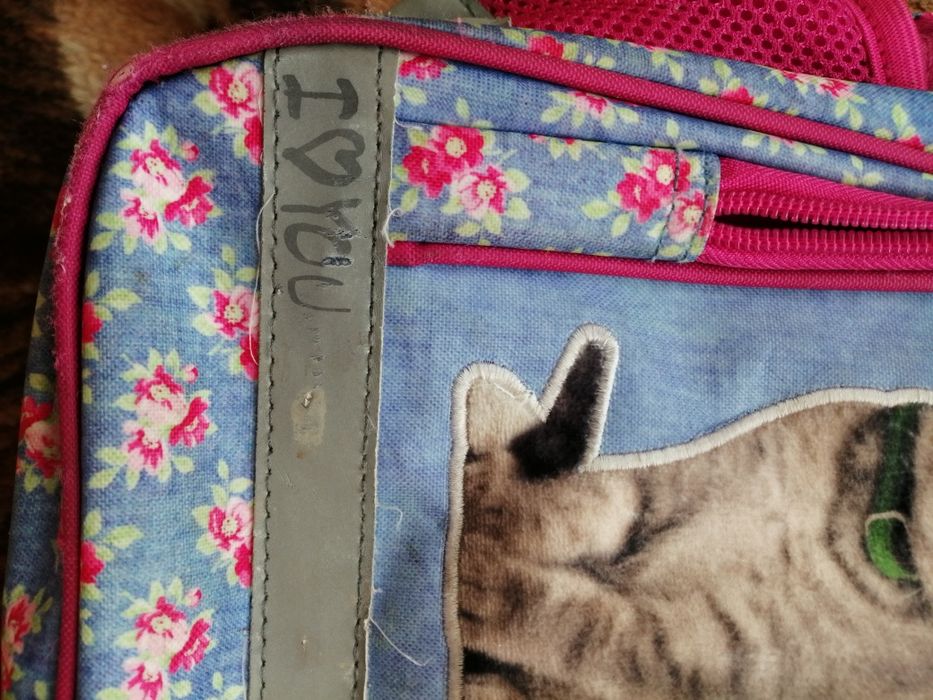 Tornister Derform Cleo&Frank pies kot