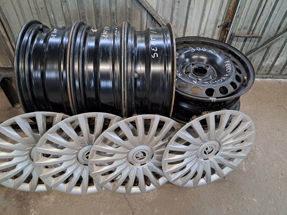 Nr 128 felgi + kołpaki