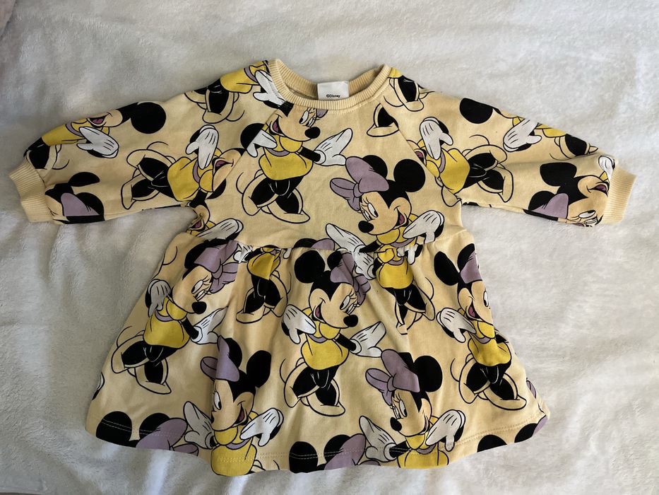 Дитяча сукня на флісі мікі маус Next 9-12 міс