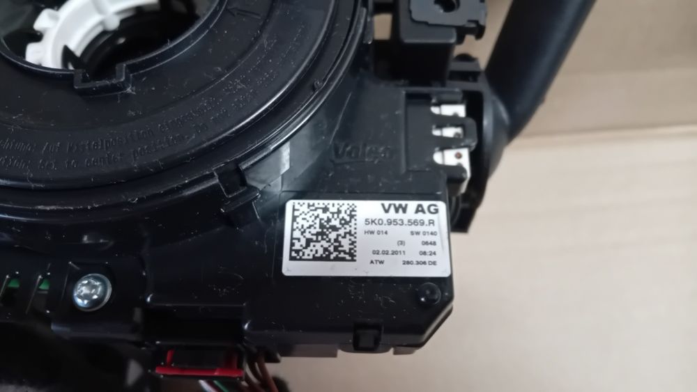 VW Passat B7 Manetki taśma Air Bag.