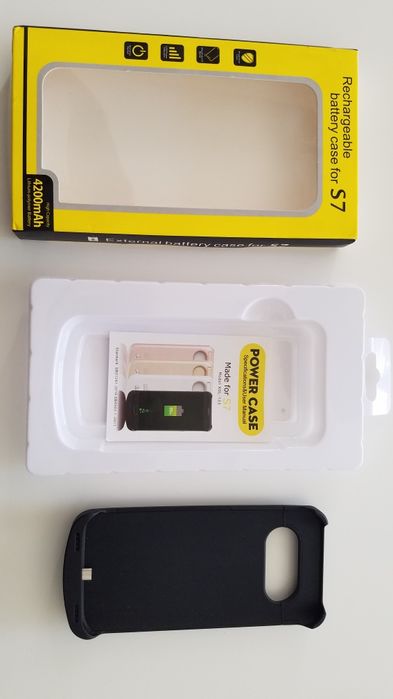 Capa com bateria externa para Samsung s 7
