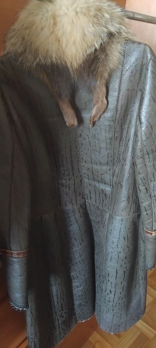 Дубленка с енота