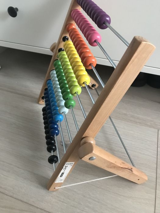 Liczydło drewniane duże Ikea