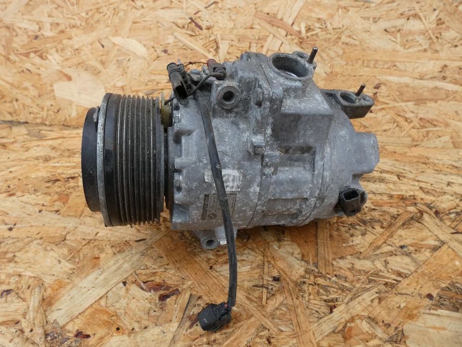 BMW E71 / X6 / F01 / F02 ORYGINALNA SPRĘŻARKA KLIMATYACJI / Kompresor klimatyzacji Do silników gamy N54 sprawna w 100% OEM