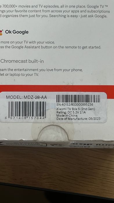 Rezerwacja! Xiaomi TV Box S (2nd Gen)