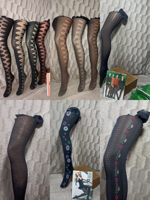 Капронові колготи Gatta, Польща, візерунок, різні, 50 den