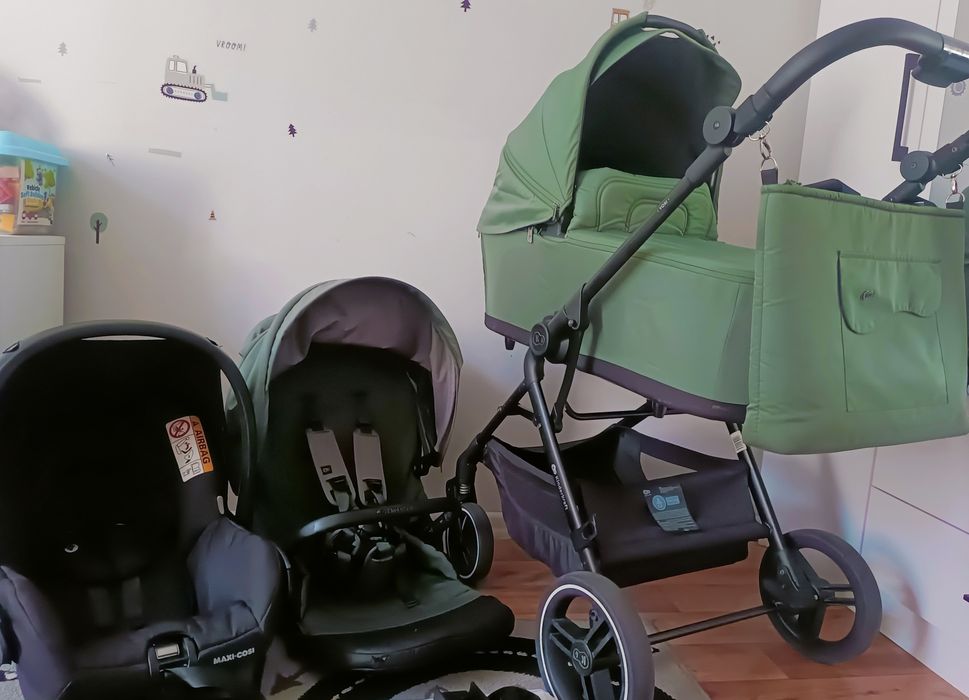 Wózek 2w1 kinderkraft yoxi + nosidełko Maxi cosi