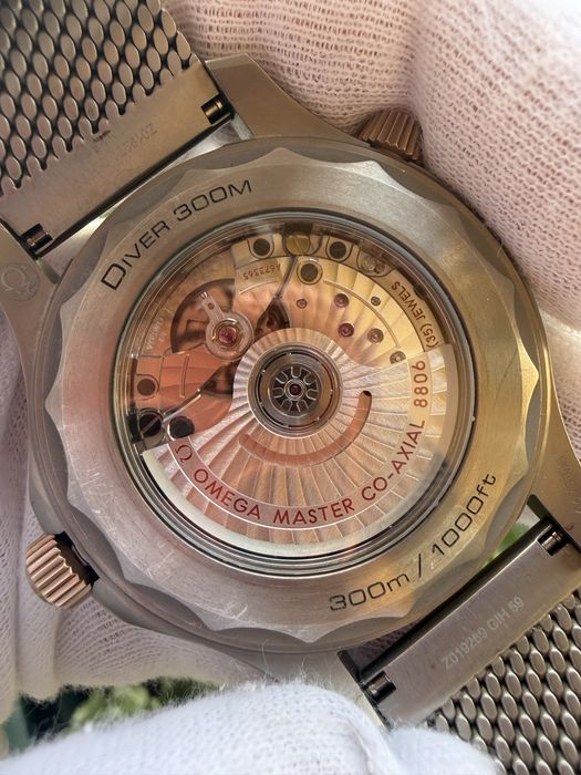 Omega Seamaster Diver Titanium Gold