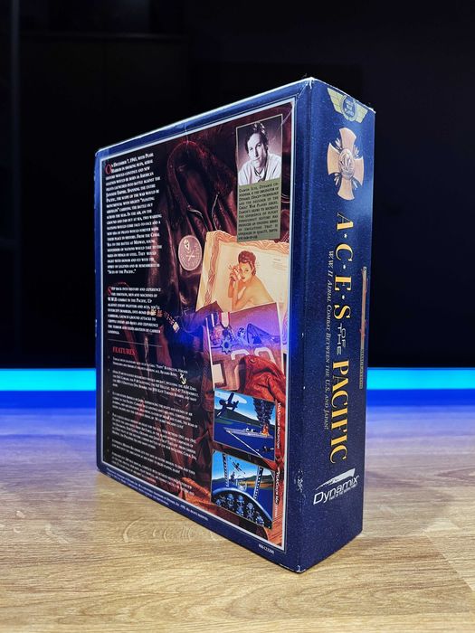 Aces of the Pacific 3,5" (PC PL 1992) BIG BOX polskie wydanie IPS